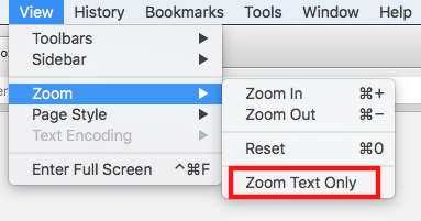 firefox for mac zoom